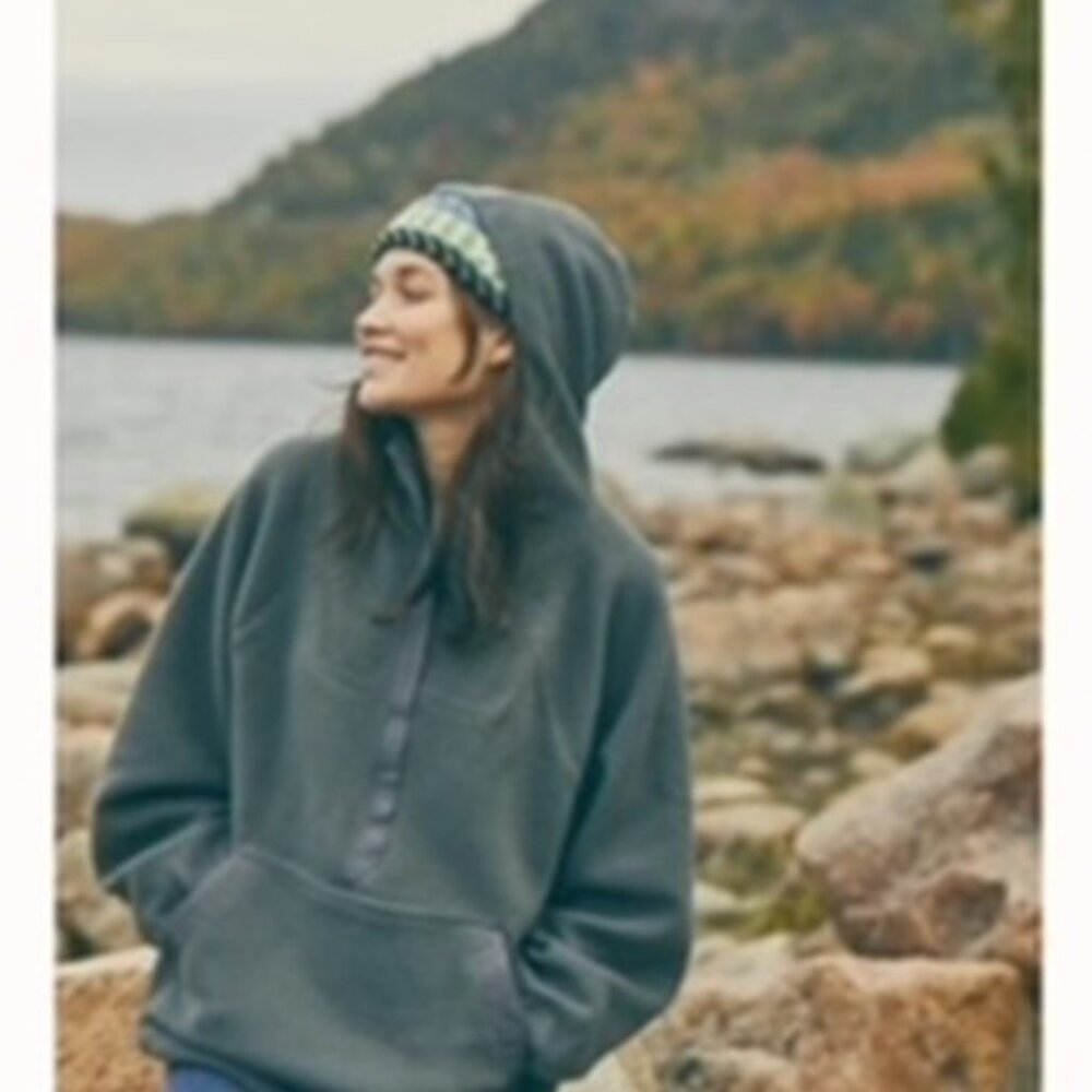FP BUNNY SLOPES HOODIE - L, CHARCOAL